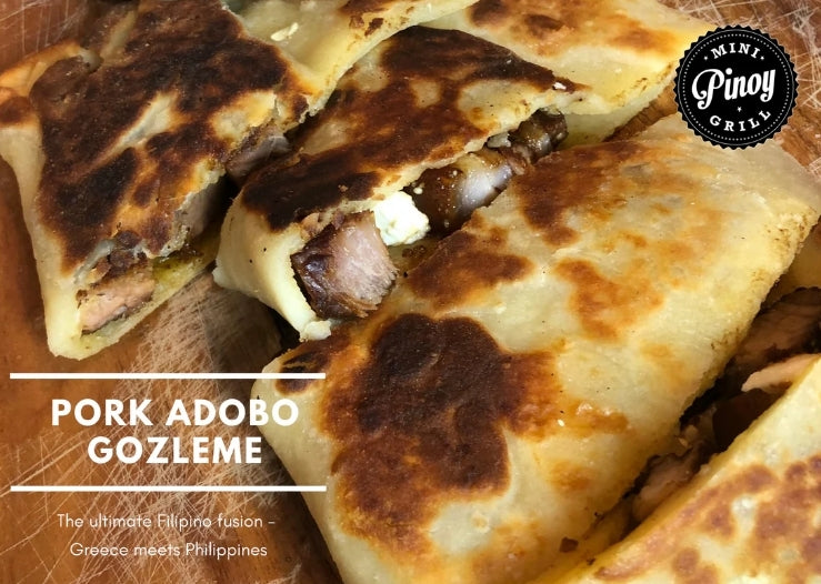 Mini Pinoy Pork Adobo Gozleme