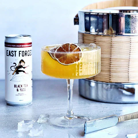 East Forged Black Tea & Yuzu Dry Gin Collins