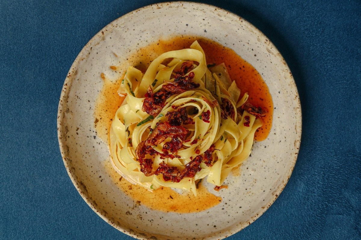 Pappardelle Al Limone by Sandra Seah, Six-Eyed Scorpion