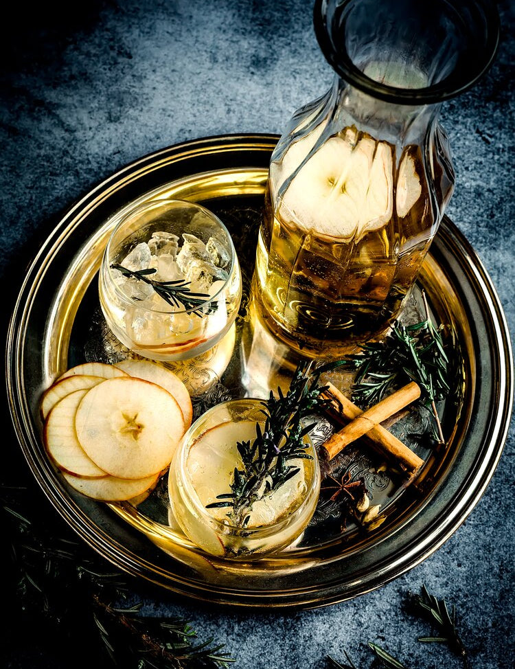 The Curious Cabinet's Spiced Apple, Ginger and Rhubarb Cider