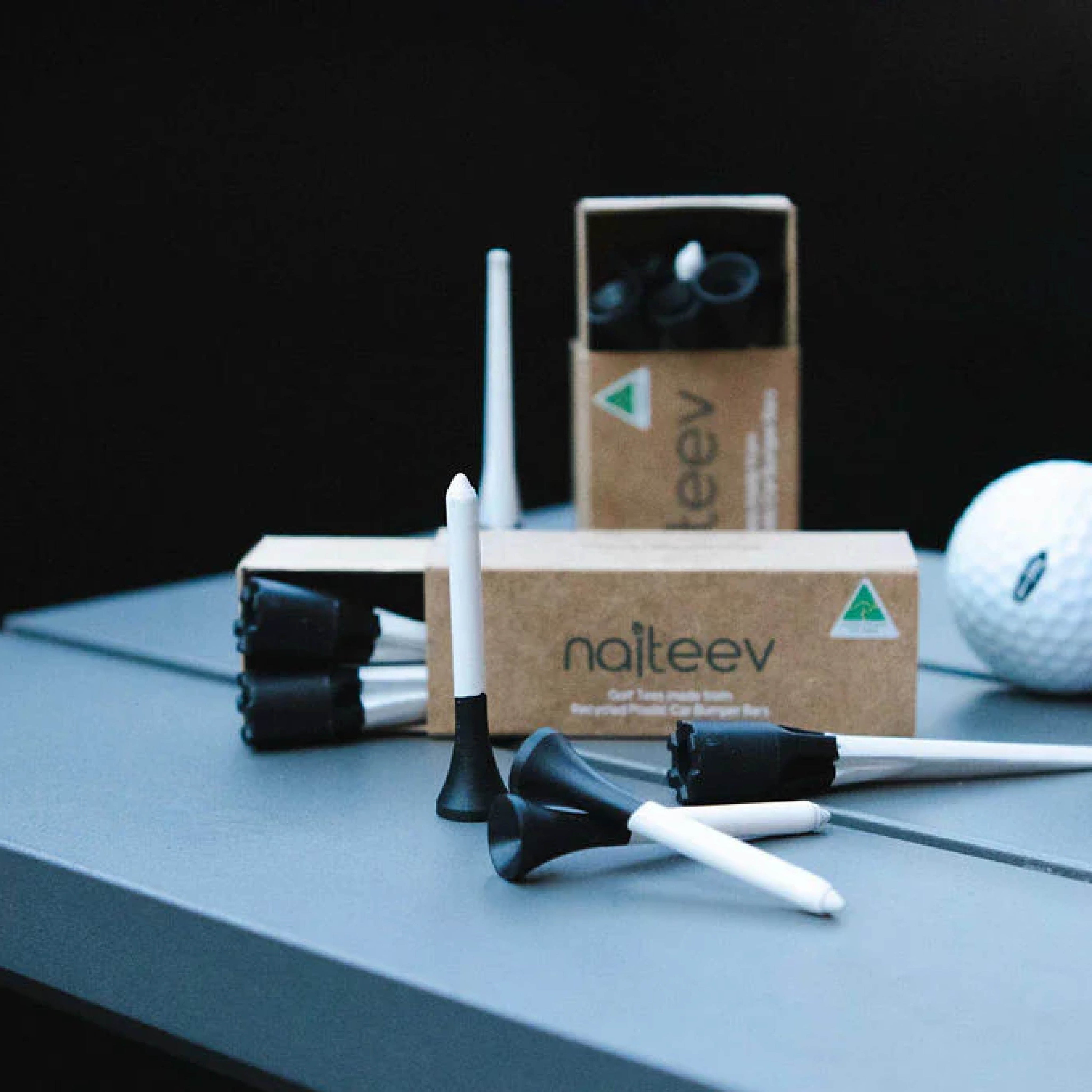 Driving Sustainability Forward: How Naiteev Turns Old Car Bumper Bars into Golf Tees