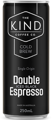 The Kind Coffee Co - Double Espresso Black RTD