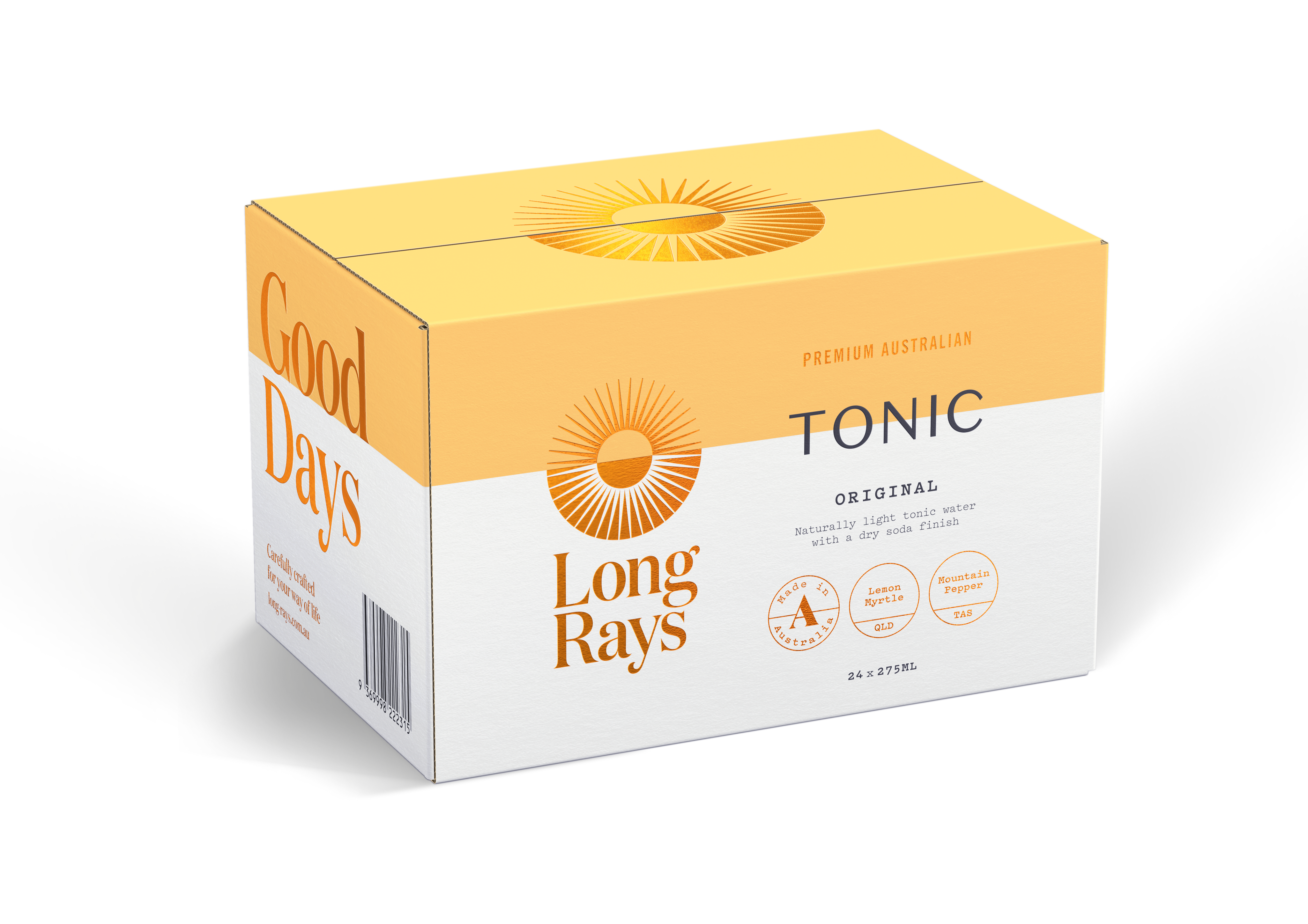 Long Rays - Premium Australian Tonic 275ml