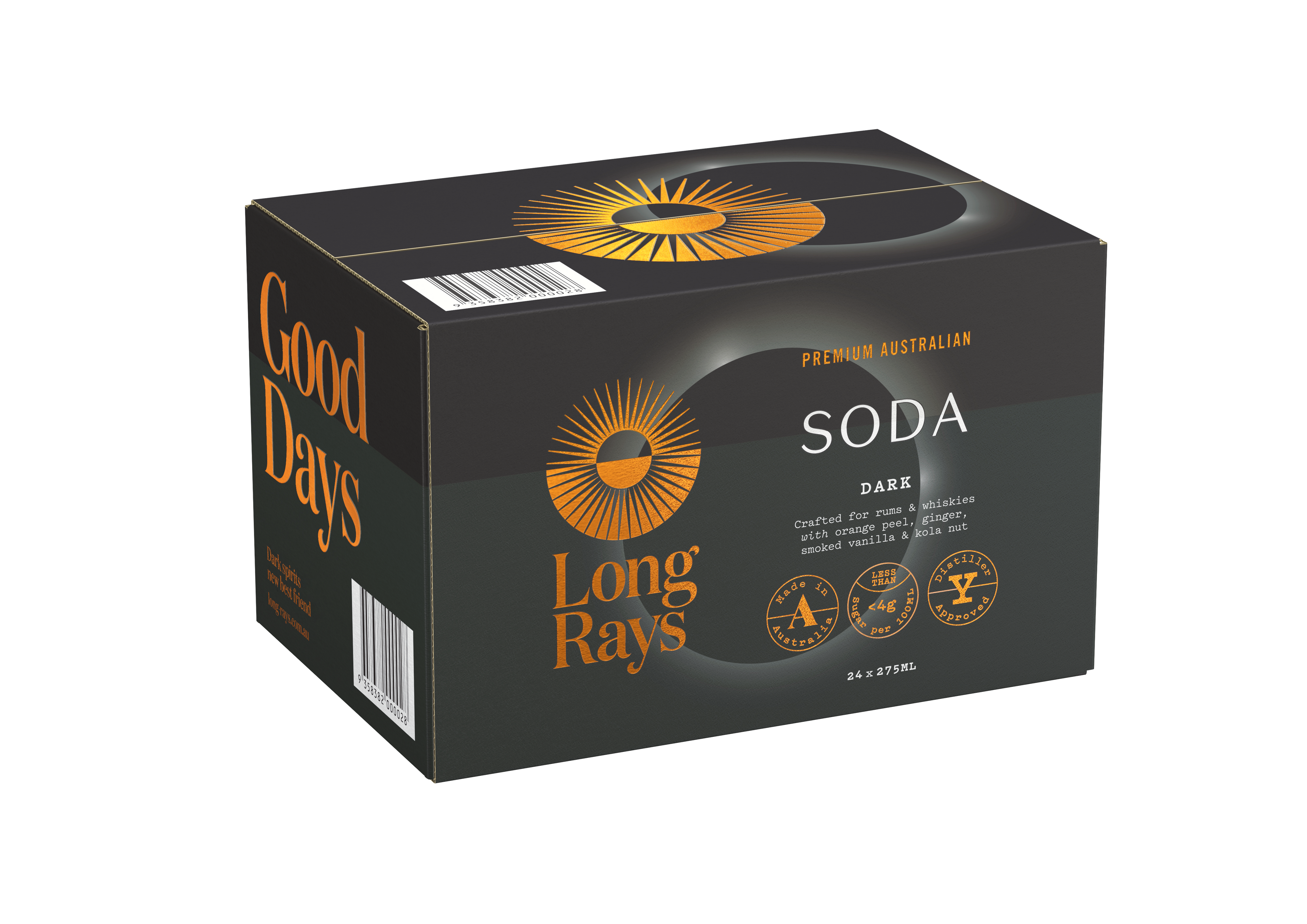 Long Rays - Dark Soda 275ml