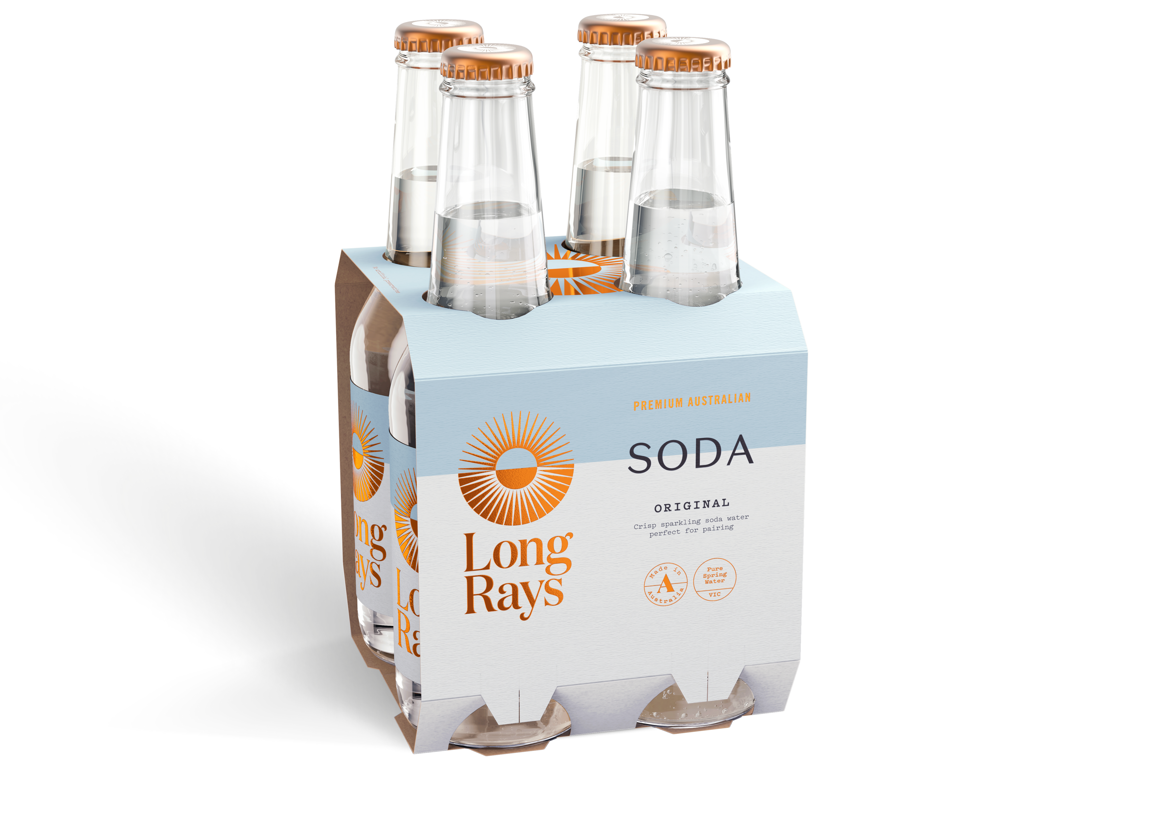 Long Rays - Premium Australian Soda Water 275ml