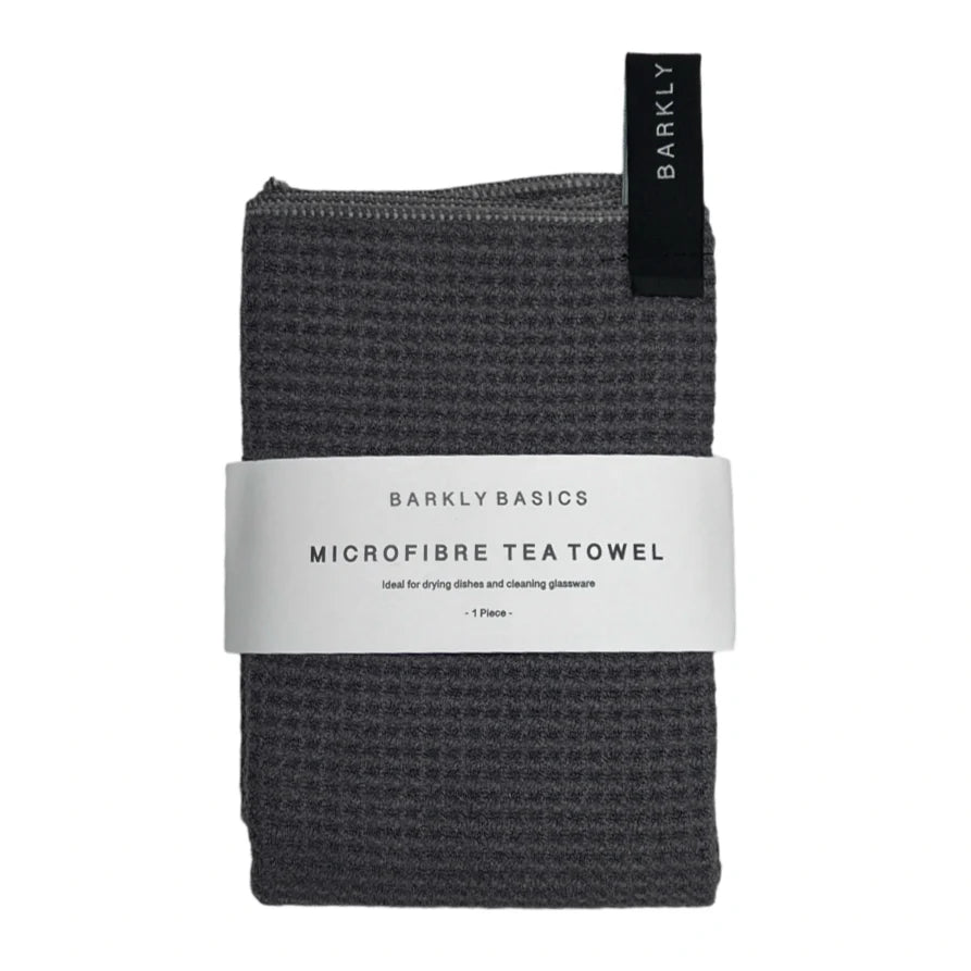 Barkly Basics - Charcoal Grey Microfibre Tea Towel