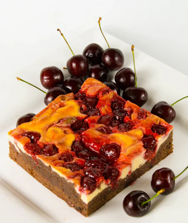 Cunliffe &amp; Waters Morello Cherry Cheesecake Brownie