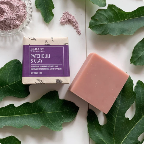 Barany Naturals - Patchouli & Clay Body Bar