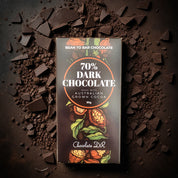 Chocolate DR - Dark Chocolate 70% using Australian Grown Cocoa, 80g