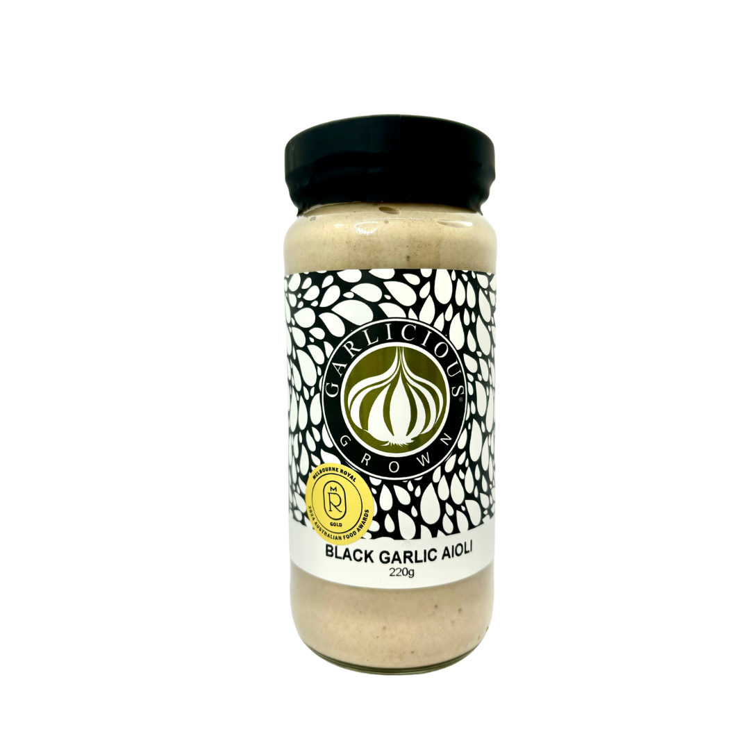 Garlicious Grown - Black Garlic Aioli 220g