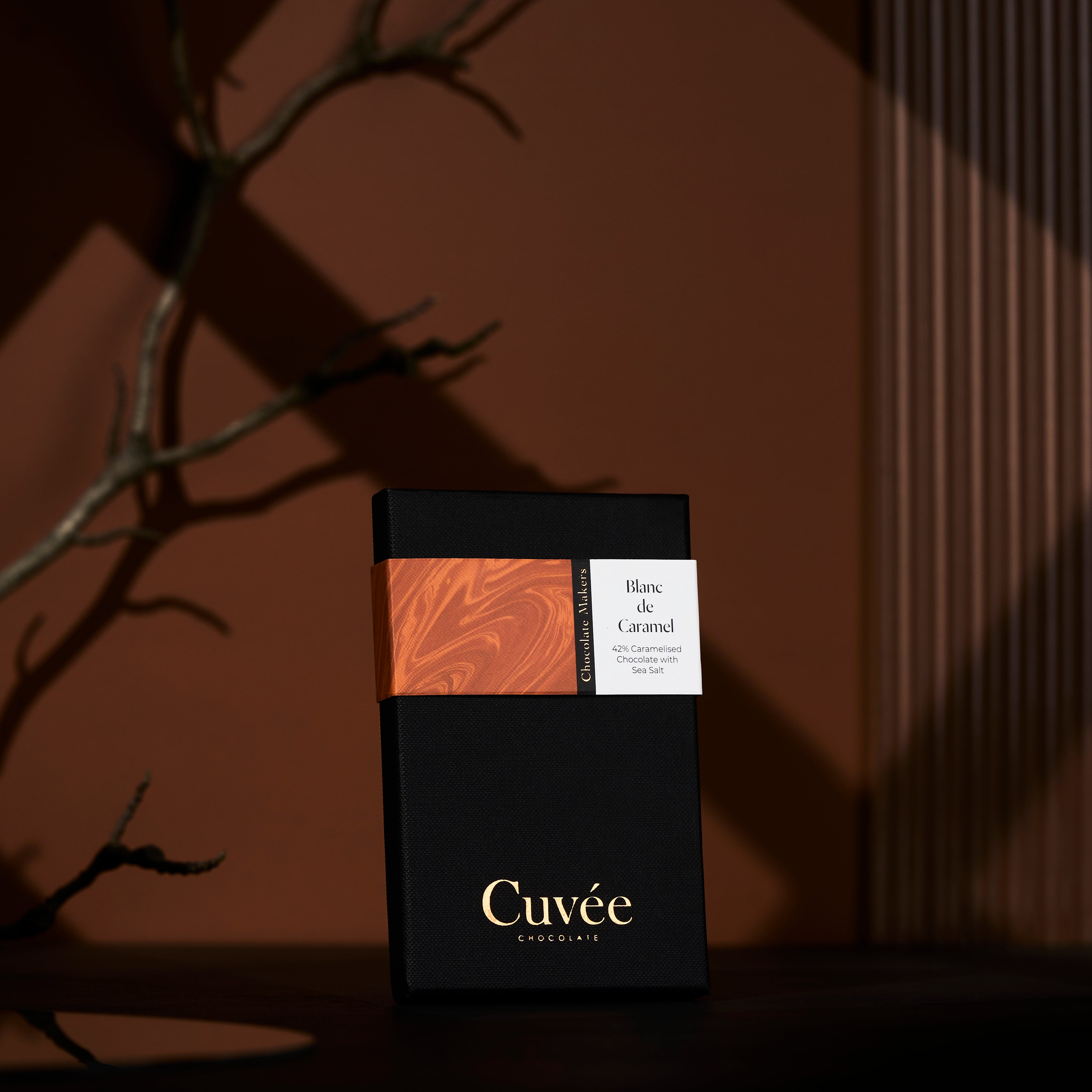 Cuvee Chocolate - Blanc de Caramel 42% Chocolate with Sea Salt