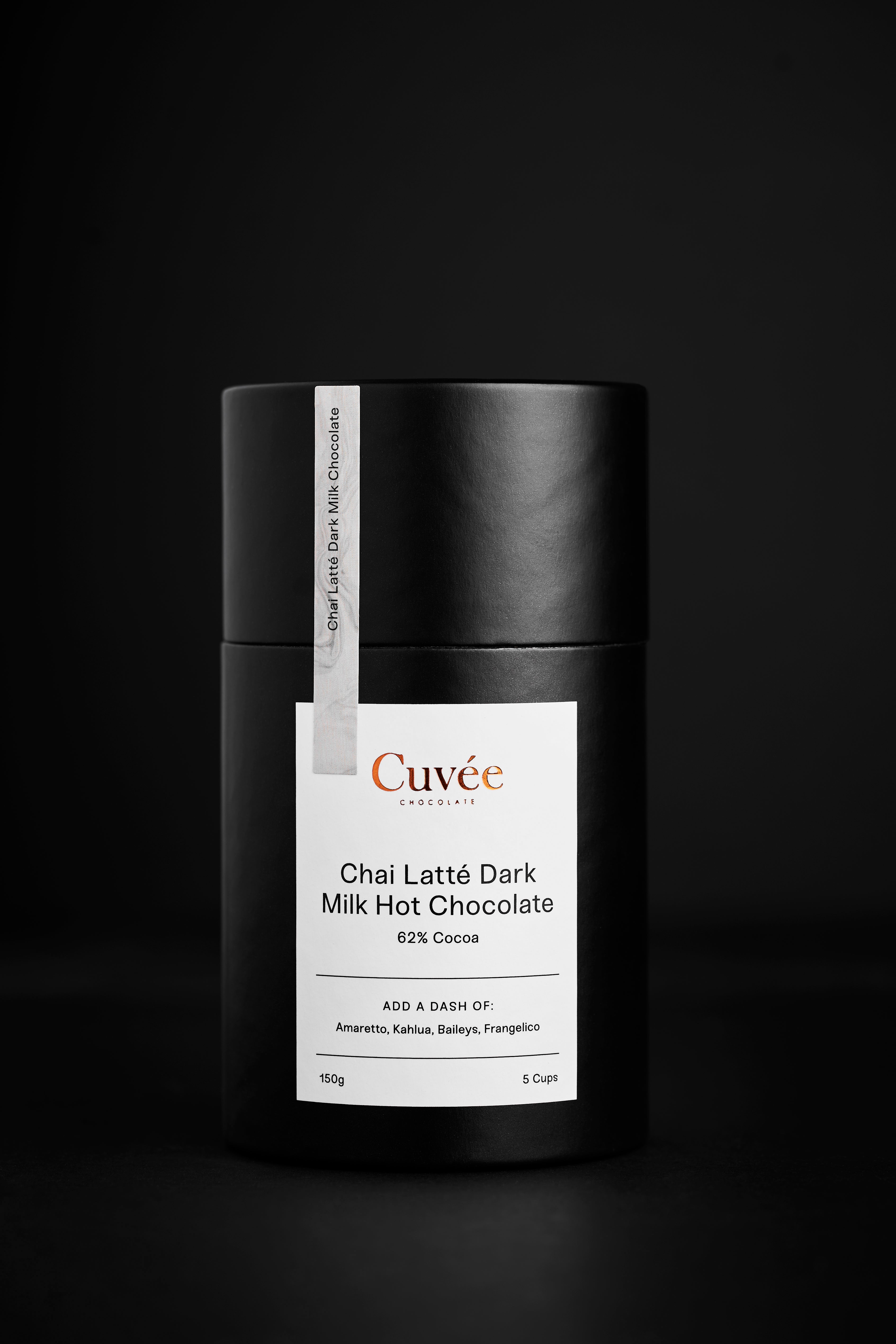 Cuvee Chocolate - Chai Latte Dark Milk 62% Hot Chocolate