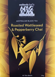 Outback Chef & Wild Food Farm - Roasted Wattleseed & Pepperberry Chai Tea