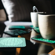 Naiteev by Boxhead Plastics - Recycled Eucalyptus Inspired Plastic Coasters (6)