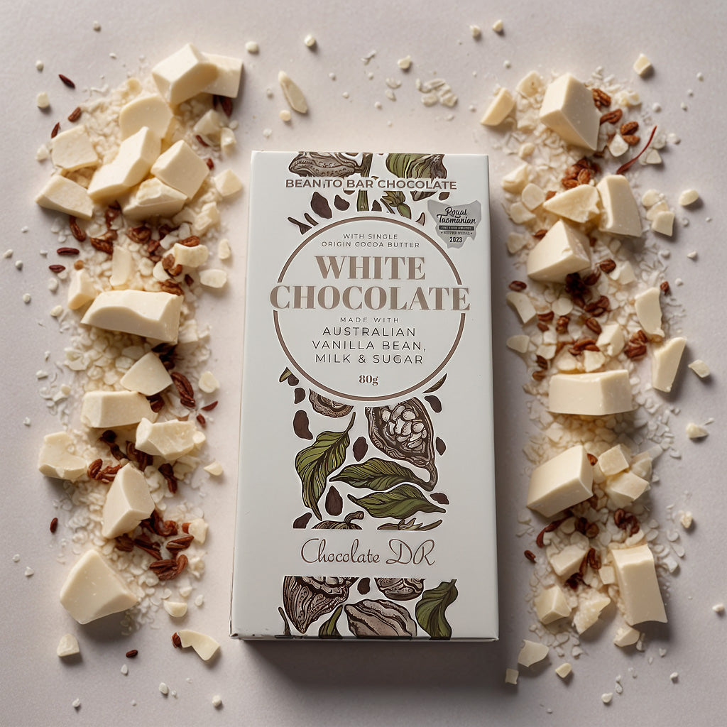 Chocolate DR - White Chocolate with Australian Vanilla Bean, 80g