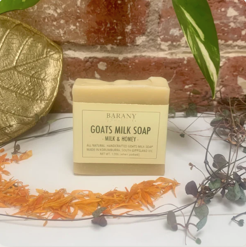 Barany Naturals - Goats Milk & Honey Body Bar