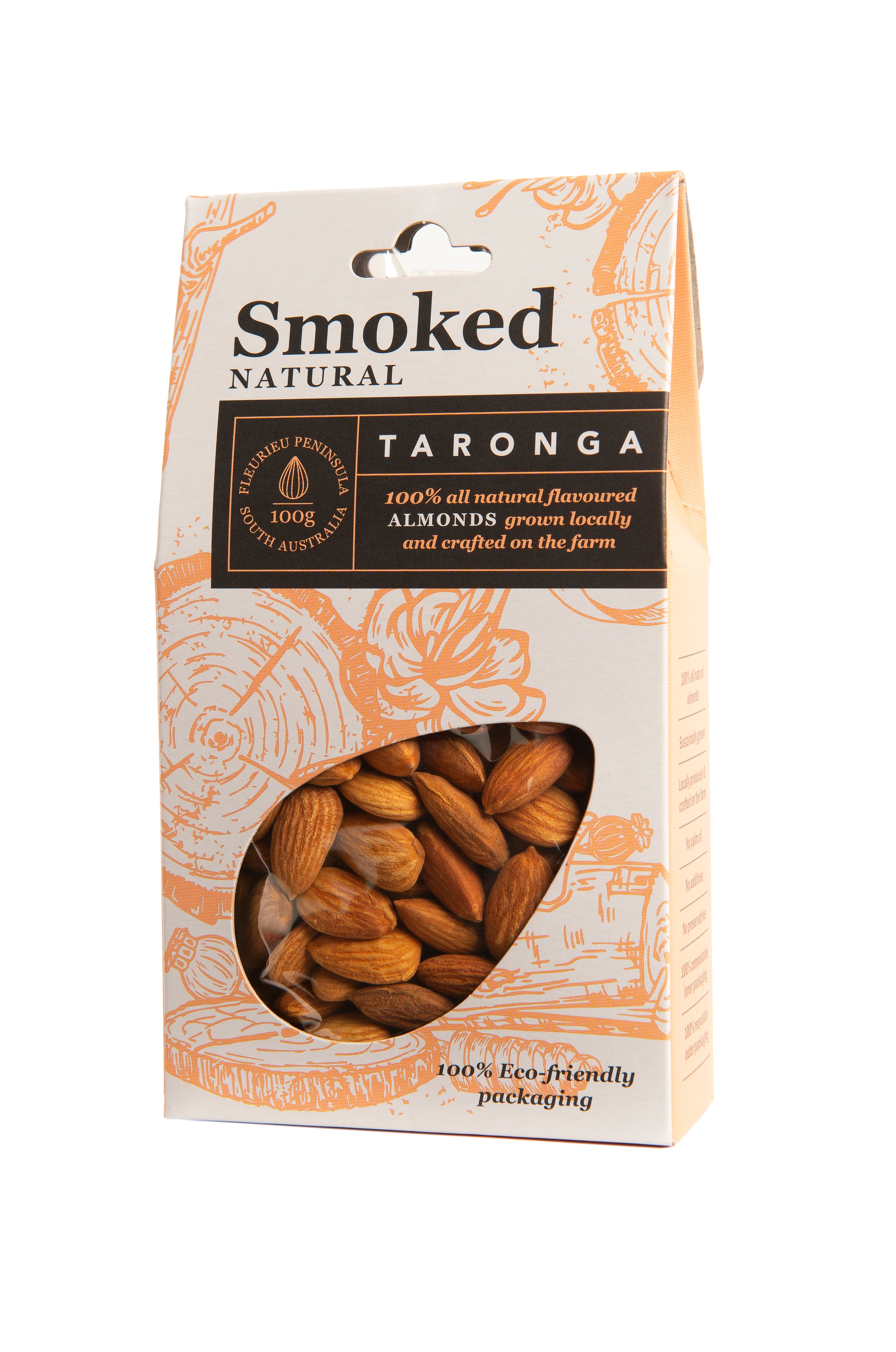 Taronga Almonds - Naturally Smoked Almonds