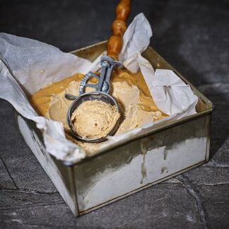 Garlicious Grown Malted Black Garlic Ice Cream