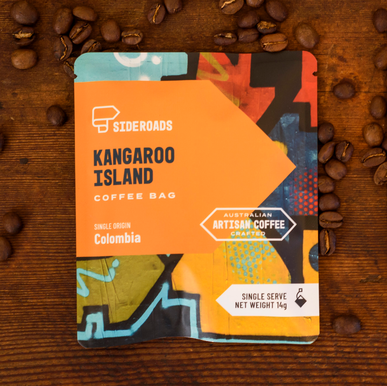 Sideroads Cofeee - Coffee Bags. Mixed box of 10  Selection from: Barossa Valley / Fleurieu Peninsula / Kangaroo Island