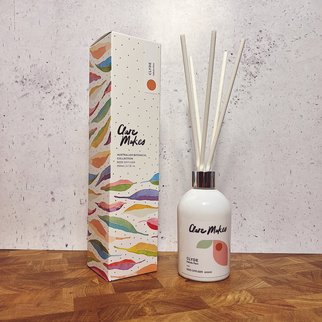 Clare Makes Candles - Clyde: Kakadu Plum 200ml Reed Diffuser