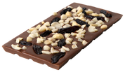 Charley's Chocolate - Macadamia & Raisin - Milk Chocolate