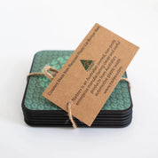 Naiteev by Boxhead Plastics - Recycled Eucalyptus Inspired Plastic Coasters (6)