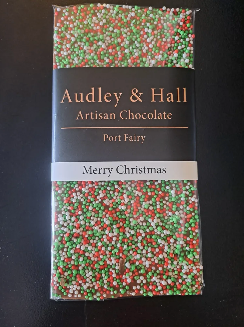 Audley & Hall - Merry Christmas Chocolate Bar