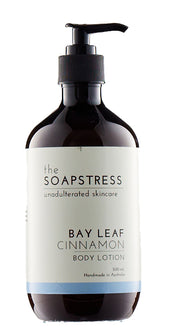 The Soapstress - Body Lotion, Bay Leaf & Cinnamon, 500ml