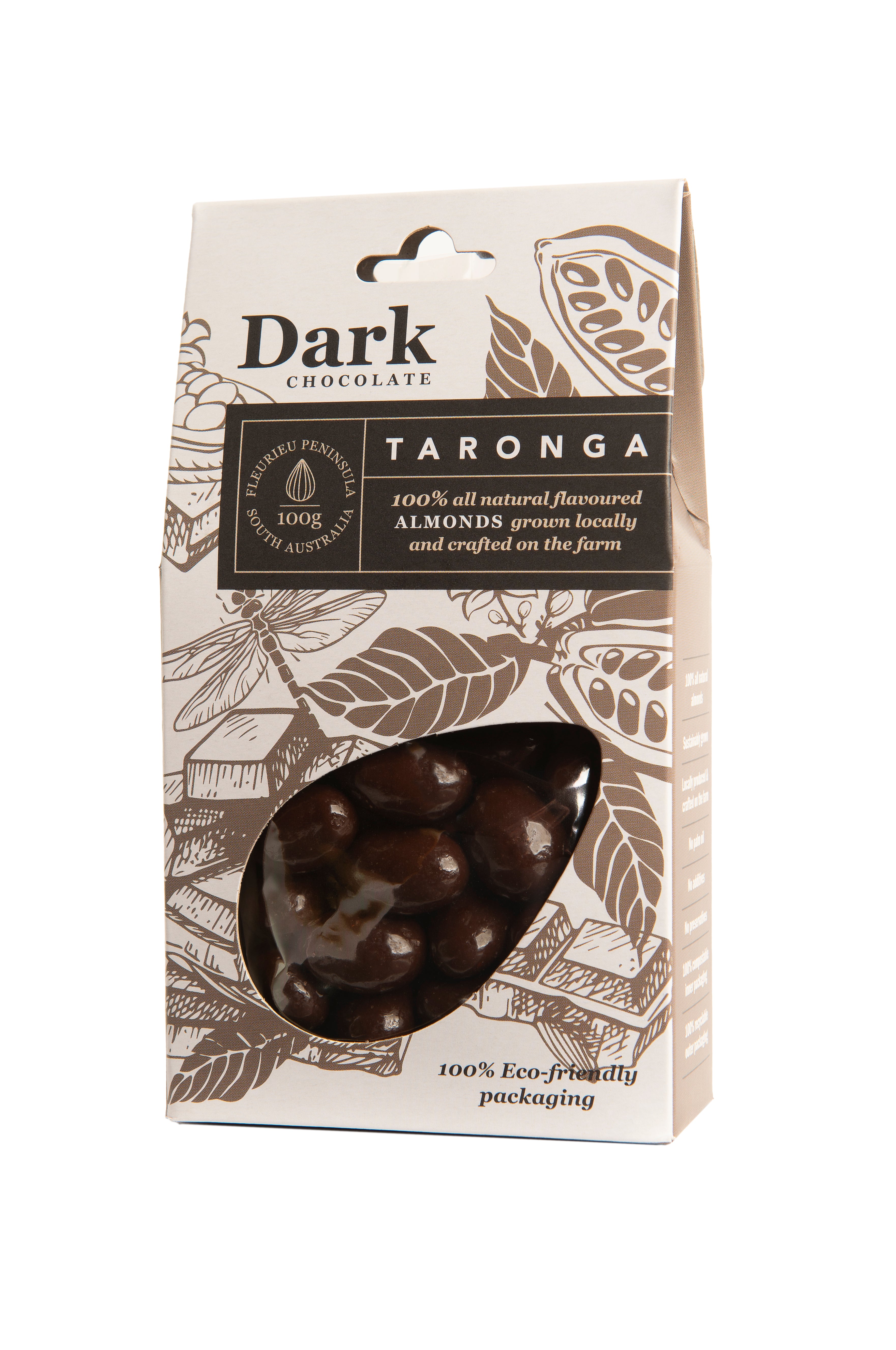 Taronga Almonds - Dark Chocolate Almonds