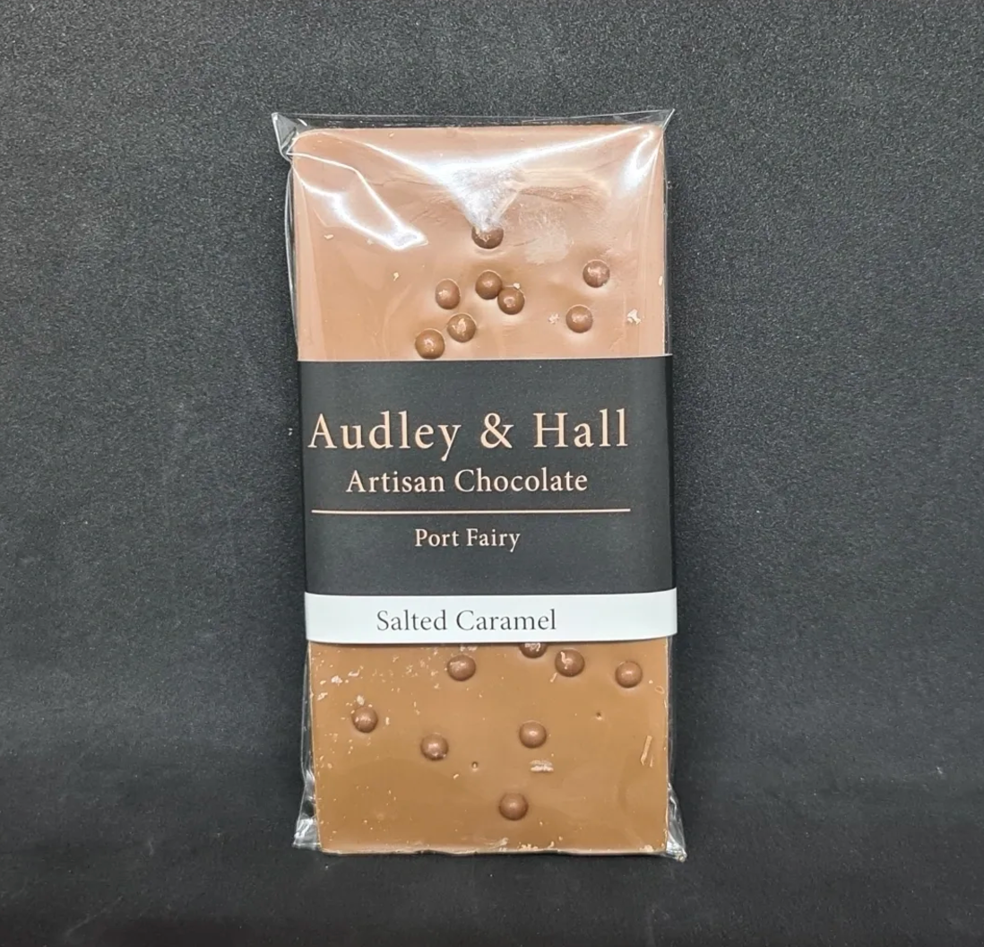 Audley & Hall - Salted Caramel Chocolate Bar