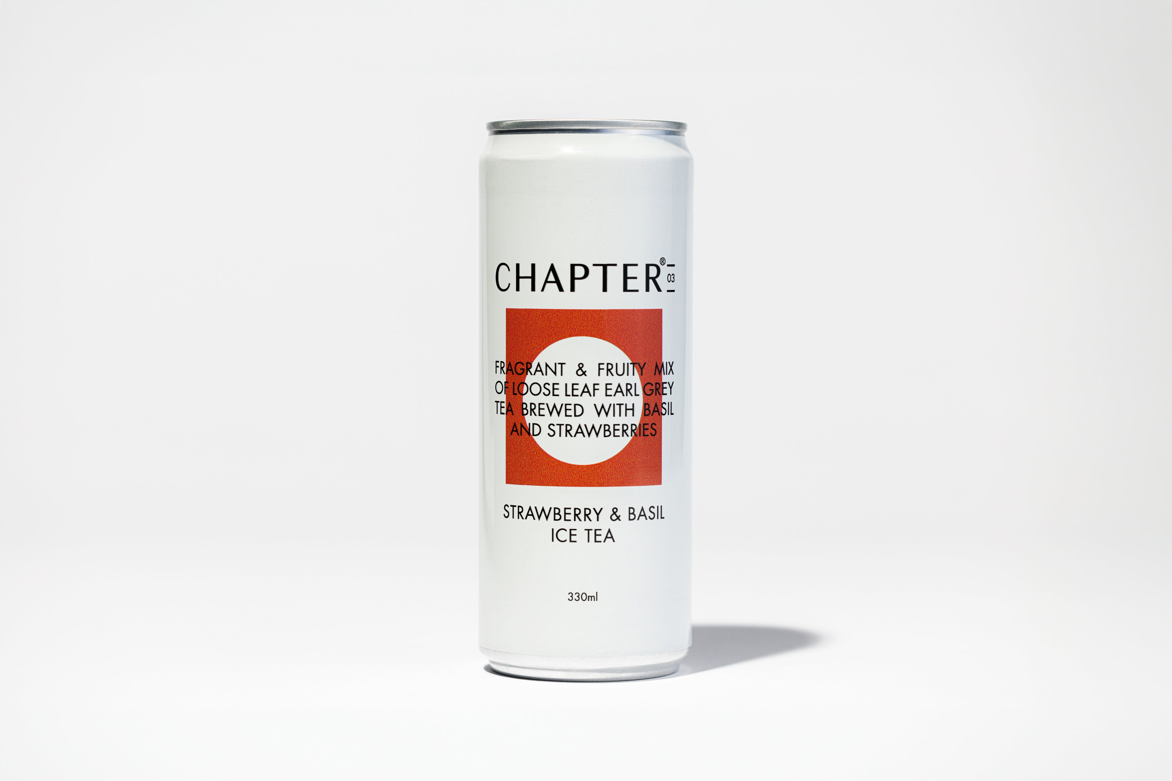 Chapter Tea - Strawberry & Basil 24x330ml